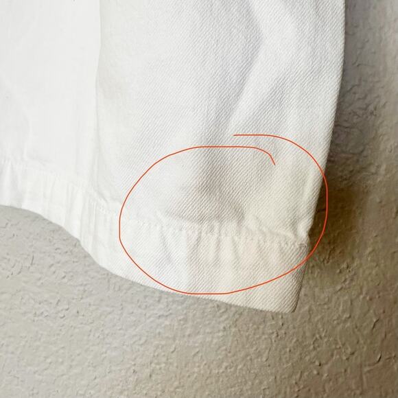 Madewell The Harlow Wide-Leg Jeans White Size 32‎ - Picture 10 of 10